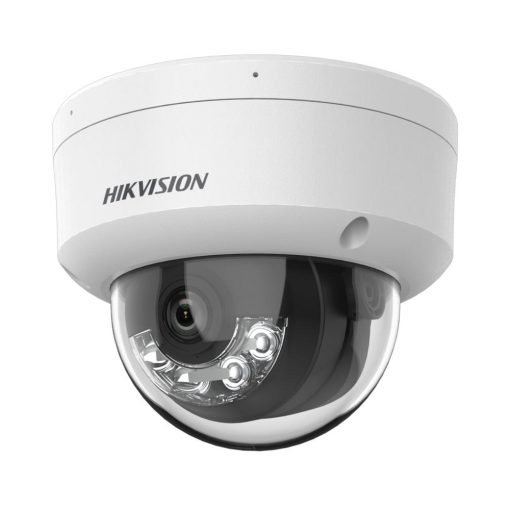 Cámara de red domo fija con luz híbrida inteligente de 2 MP Hikvision