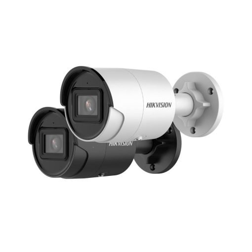 Cámara de red tipo bala fija AcuSense de 4 MP Hikvision