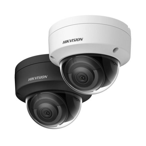 Cámara de red domo fija AcuSense de 4 MP Hikvision