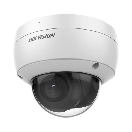 Cámara de red domo fija antivandálica AcuSense de 8 MP Hikvision