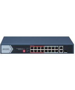 Conmutador POE no administrado Fast Ethernet de 16 puertos