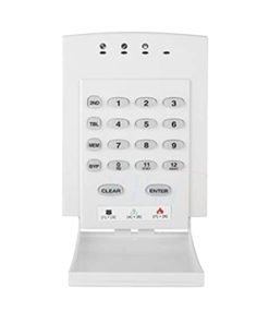 Teclado LED Cableado 10 Zonas