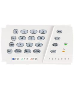 Teclado LED Cableado 10 Zonas PARADOX