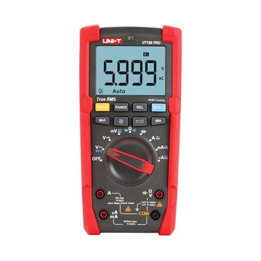Multimetro Digital True RMS AC/DC LCD UNIT