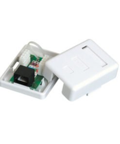 Caja superficial CAT6 single port loaded